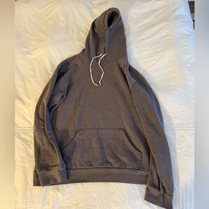 True Classic Mens Dark Grey XL Hoodie Long Sleeve Cotton Pullover